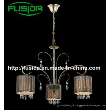 Luminária de lustre de pano de linha de 2014 Tranditional (D-8162/3)